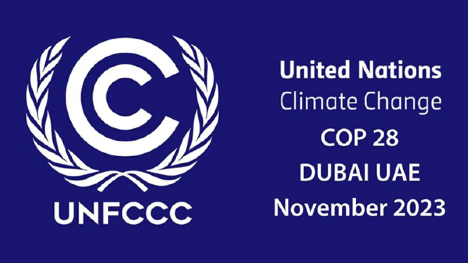 logo of UN climate change summit