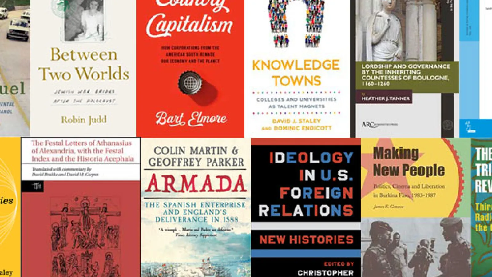 a collage of several book cover images
