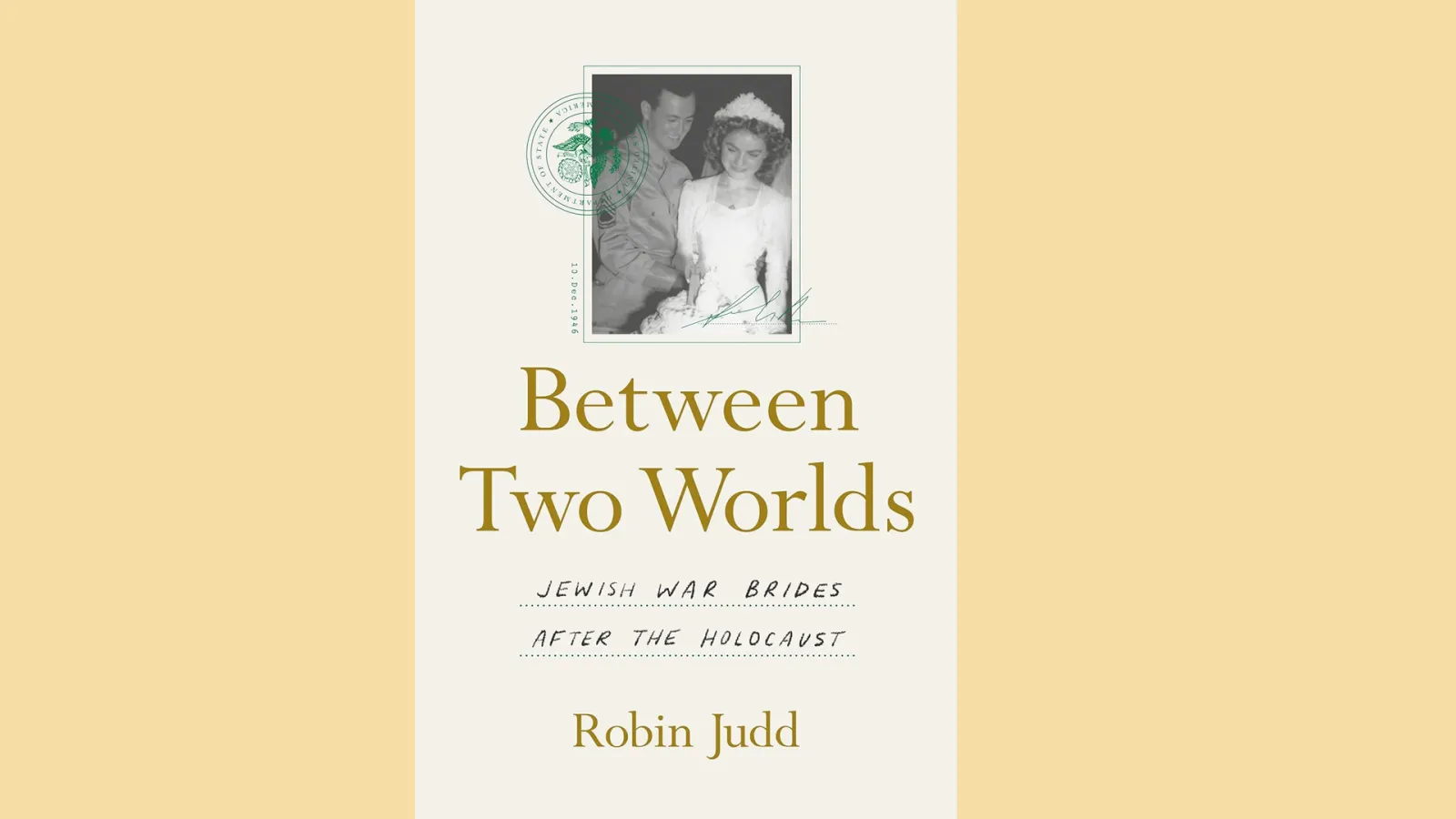 Between Two Worlds - a bride and groom