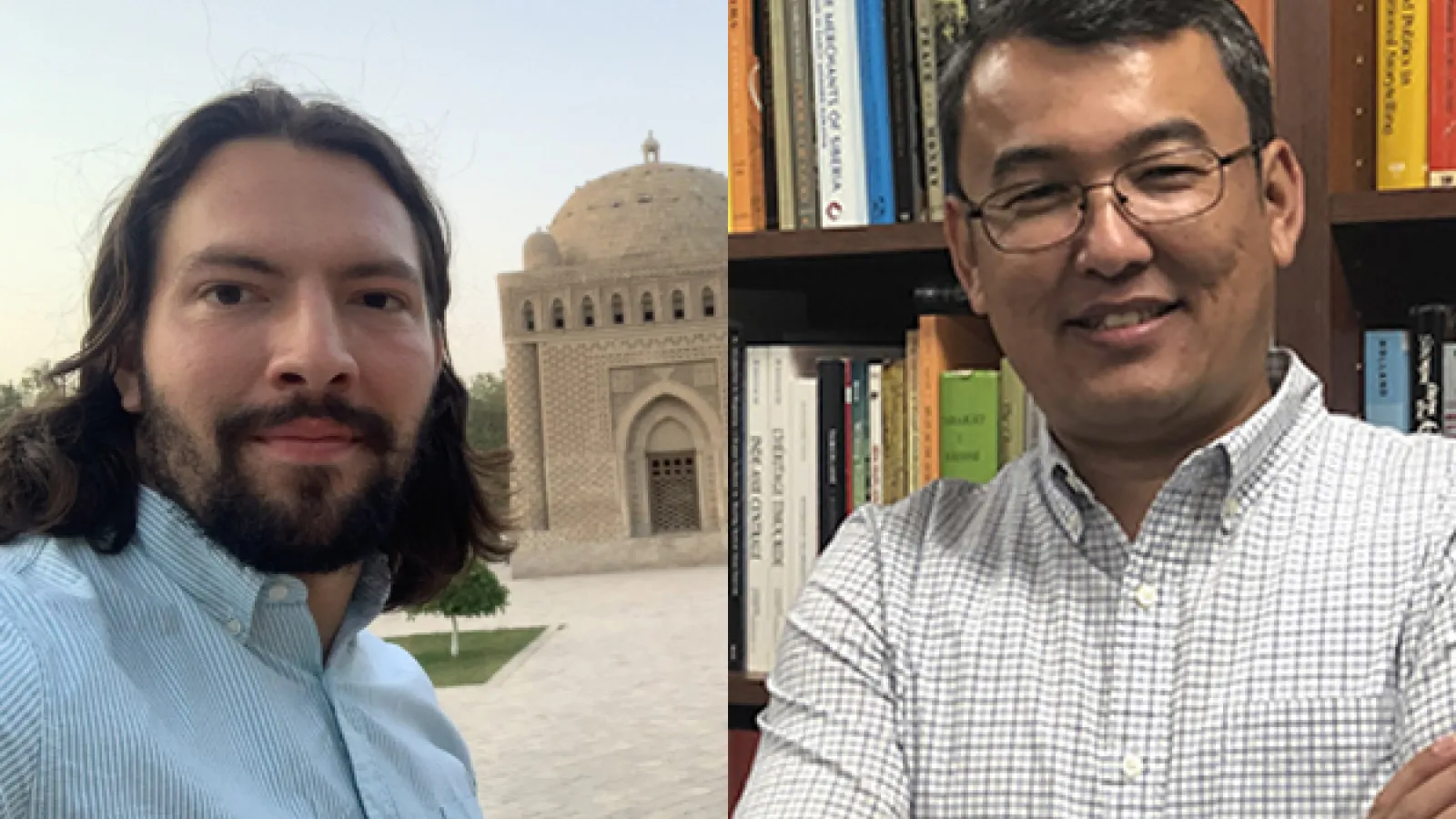 Henry Misa and Alisher Khaliyarov