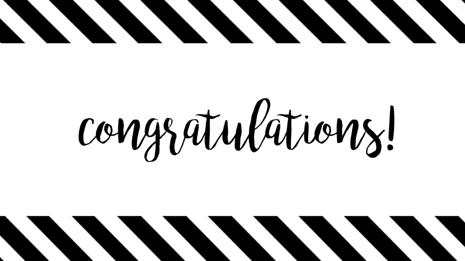 congratulations