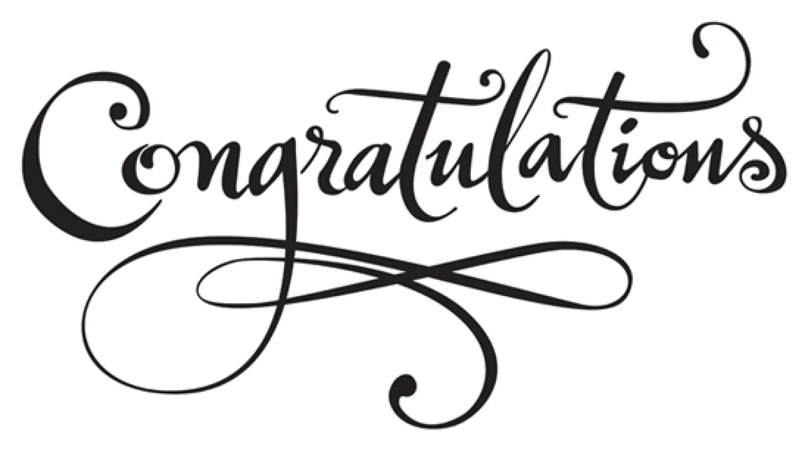 Congratulations
