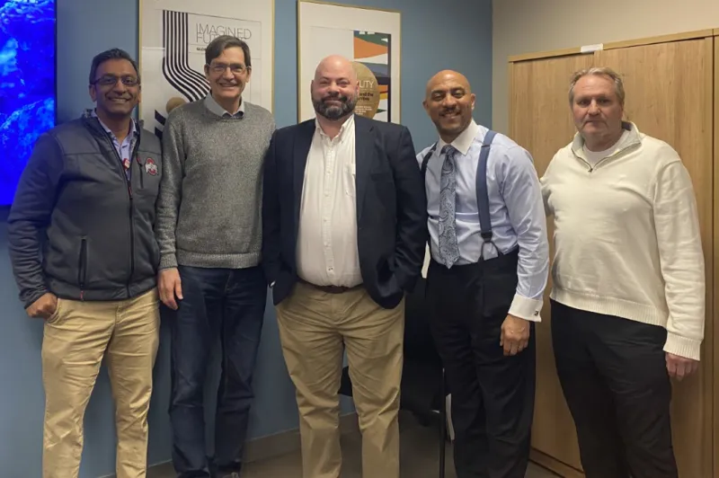Ben St. Angelo and committee members